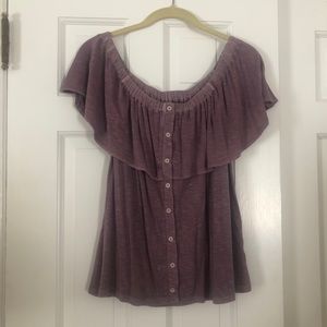 Off the shoulder top